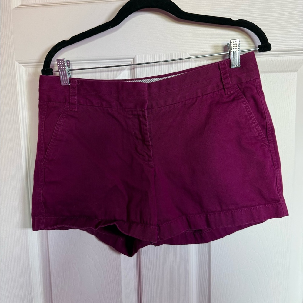 J. Crew Rich Purple Women's Shorts